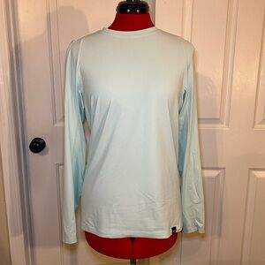 Yeti Long Sleeve Performance Shirt Lightweight Light Green Mens XS